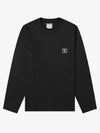 Back logo long sleeve t shirt black women M241TS17713B - WOOYOUNGMI - BALAAN 2