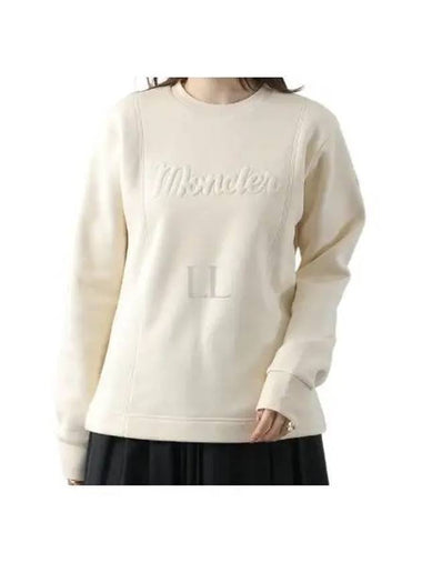 Women s brushed sweatshirt 8G00025 899RB 038 - MONCLER - BALAAN 1