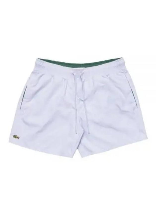 Men's Light Quick Dry Swim Shorts Light Blue - LACOSTE - BALAAN 2