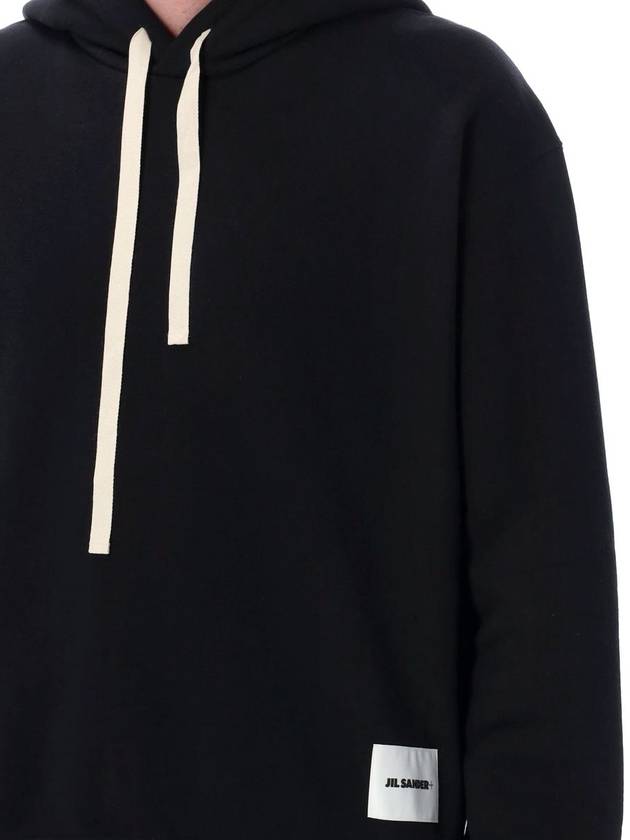 Jil Sander Logo Patch Hoodie - JIL SANDER - BALAAN 3