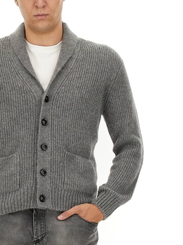 CASHMERE AND SILK CARDIGAN - TOM FORD - BALAAN 4