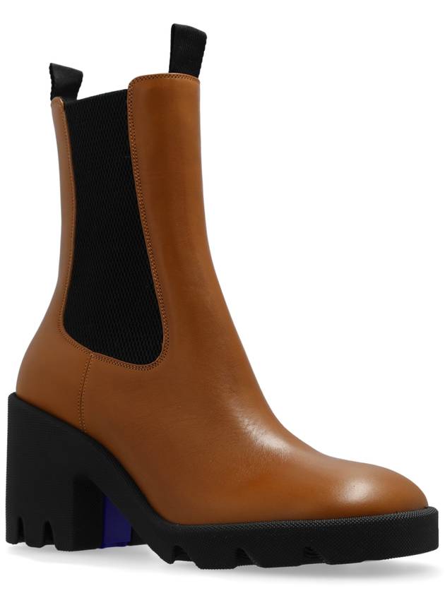 Burberry Platform Boots 'Chelsea', Women's, Brown - BURBERRY - BALAAN 4