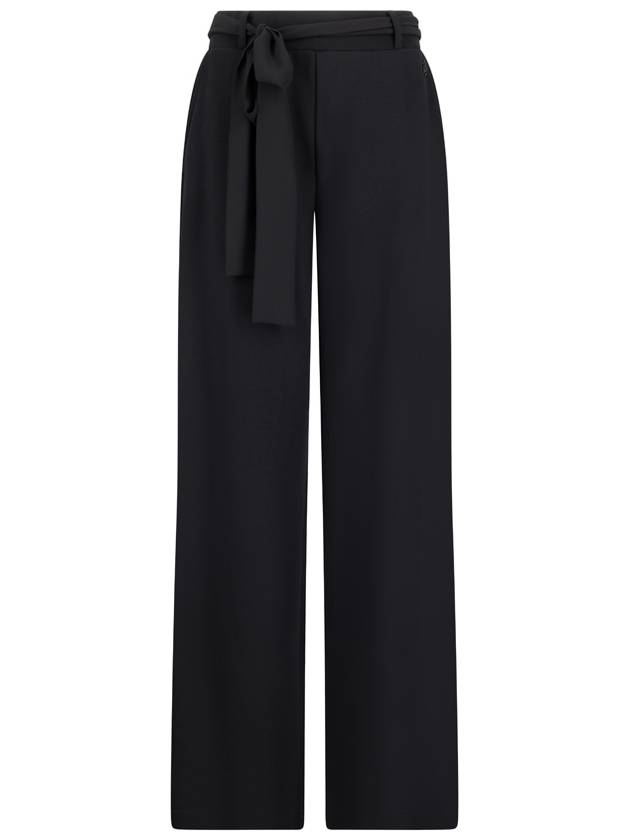 STRAIGHT PANTS WITH KNOT - BLUMARINE - BALAAN 1