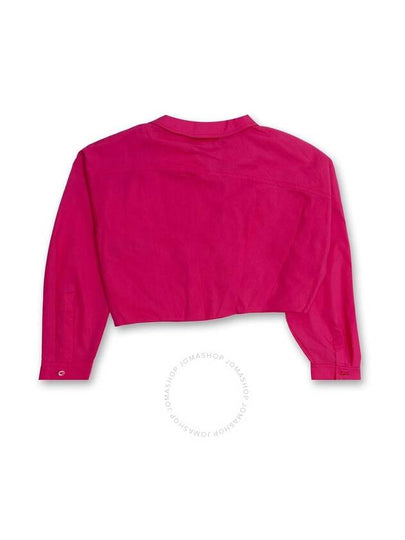 Jacquemus Girls Cropped Asymmetrical Shirt Size 10Y - JACQUEMUS - BALAAN 2