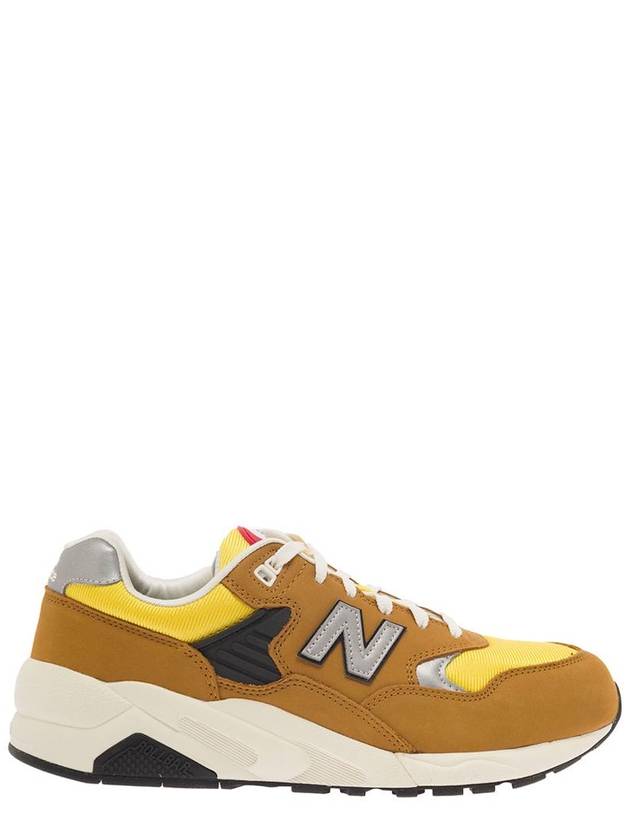 Beige Low Top Sneakers With Logo In Suede Man - NEW BALANCE - BALAAN 4