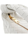 Intrecciato Heart Detail Leather Tote Bag White - BOTTEGA VENETA - BALAAN 9