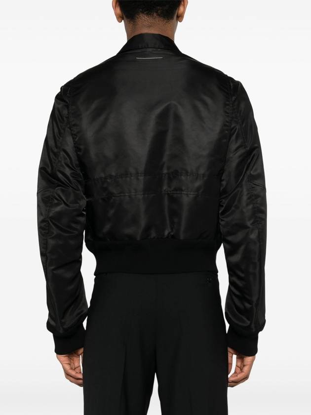 Sports Zip-Up Jacket Black - MAISON MARGIELA - BALAAN 5