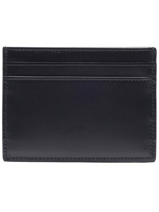 Mini Monogram Card Wallet Black - SAINT LAURENT - BALAAN 5