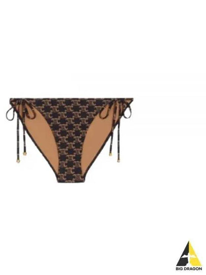 Triomphe Monogram Swimsuit Bottom Brown - CELINE - BALAAN 2