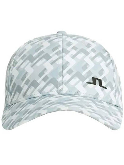 Men's Golf Jim Print Ball Cap Grey - J.LINDEBERG - BALAAN 2