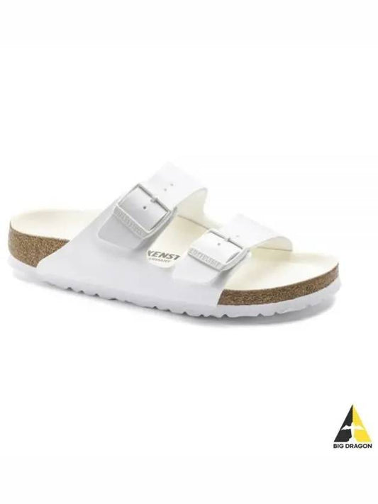 Arizona Berko Flo Regular Fit Slippers White - BIRKENSTOCK - BALAAN 2