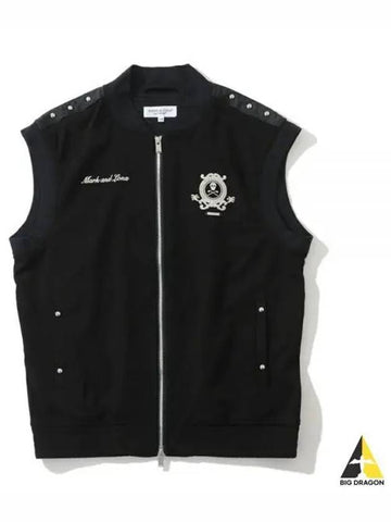 Prince Stud Zip Vest MLM 3A AD05 Men s - MARK & LONA - BALAAN 1