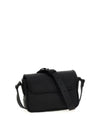 GG Rubbereffect Shoulder Bag Black - GUCCI - BALAAN 3