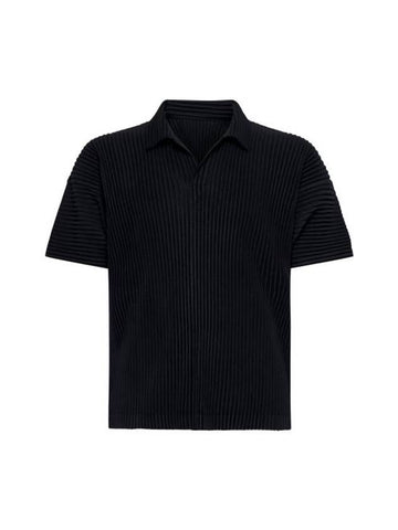 Homme Pliss Issey Miyake Polo T Shirt HP48JM430 15 - ISSEY MIYAKE - BALAAN 1