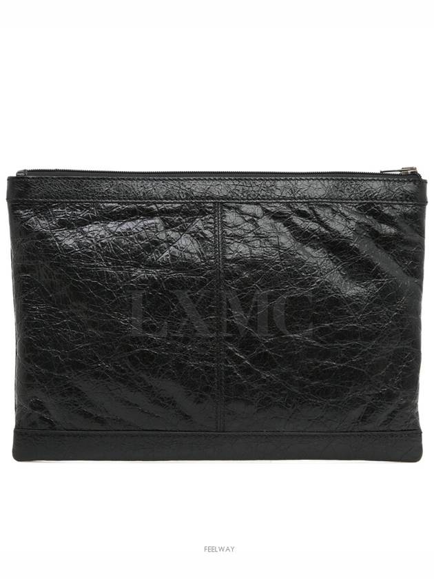 Arena clip clutch bag black pouch 519613 - BALENCIAGA - BALAAN 4