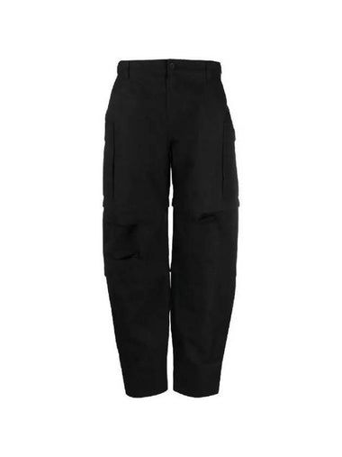 Cotton Cargo Pants W2062R11 BLK - WARDROBE.NYC - BALAAN 1