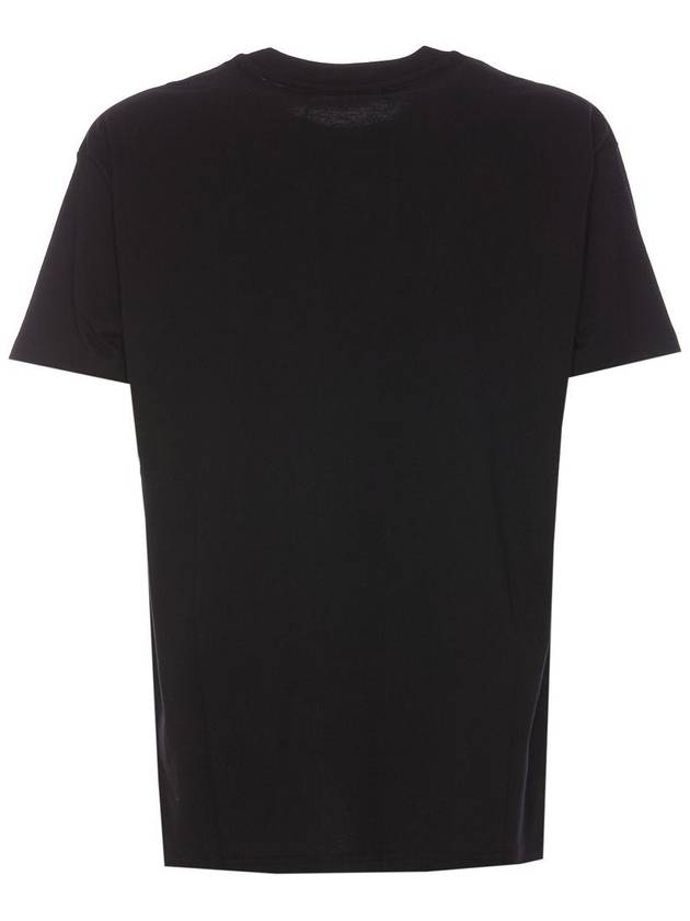 ORB Logo Cotton Short Sleeve T-Shirt Black - VIVIENNE WESTWOOD - BALAAN 3