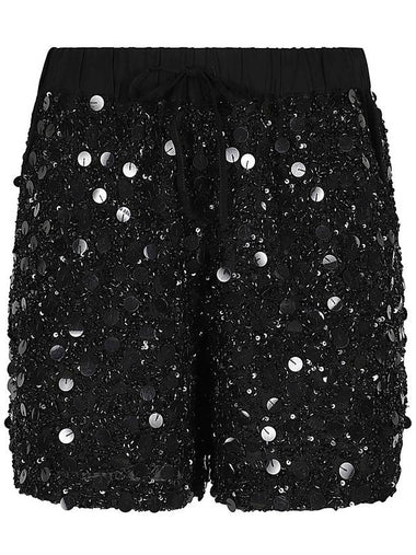 Parosh Shorts Black - P.A.R.O.S.H. - BALAAN 1