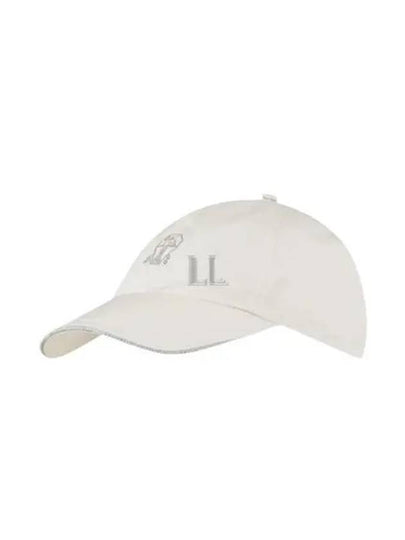 Embroidered Logo Curved Peak Ball Cap White - BRUNELLO CUCINELLI - BALAAN 2