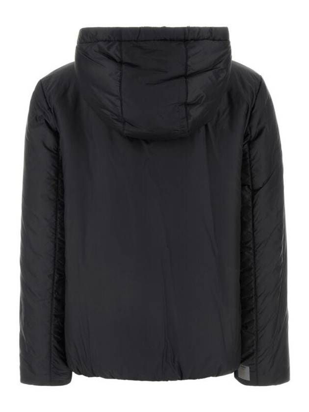 Flynn Reversible Hooded Down Padding Black - MAX MARA - BALAAN 3