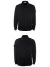 Wappen Patch Two Pocket Shirt Jacket Black - STONE ISLAND - BALAAN 5