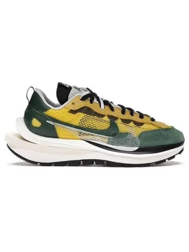 Vaporwaffle Low Top Sneakers Green Yellow - NIKE - BALAAN 2