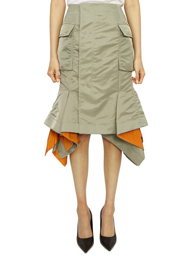 cargo midi skirt 2407089 - SACAI - BALAAN 4