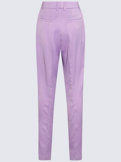 Hebe Studio Lilac Viscose The Lover Pants - HEBE STUDIO - BALAAN 2