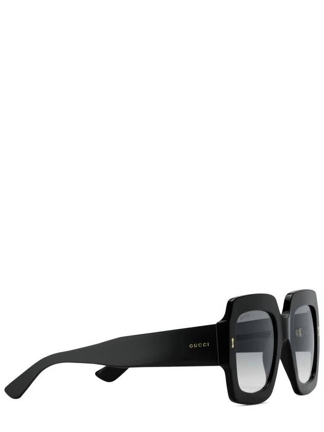 square frame sunglasses black - GUCCI - BALAAN 3