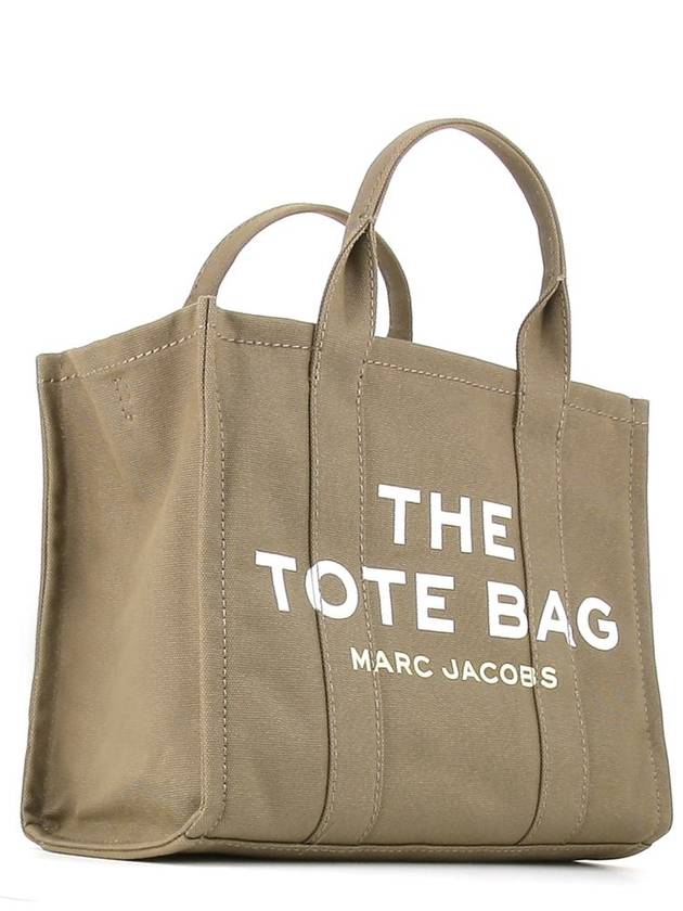 Logo Medium Canvas Tote Bag Slate Green - MARC JACOBS - BALAAN 3