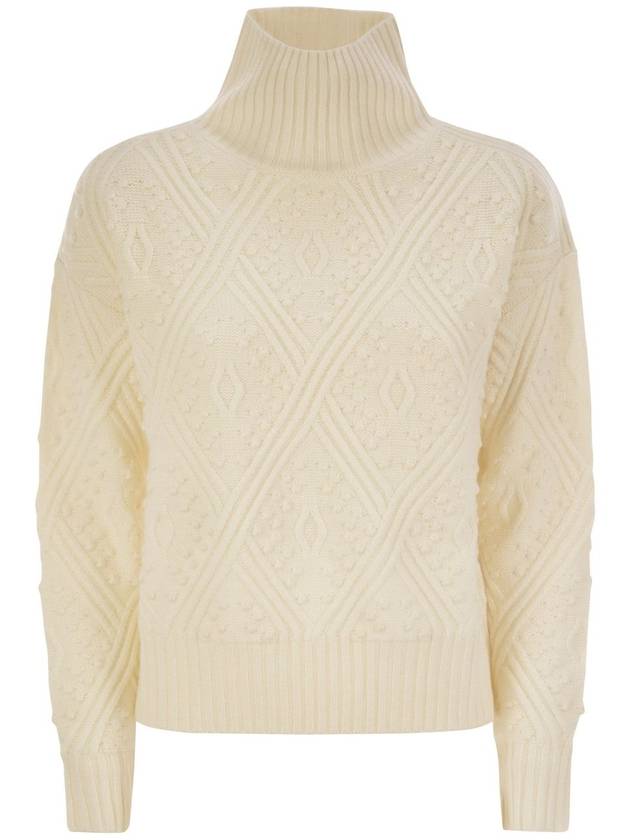 PANINO - Argyle cashmere blend sweater - MAX MARA - BALAAN 1