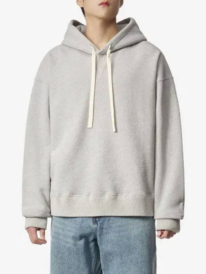 Drawstring Cotton Hoodie Powder Green - JIL SANDER - BALAAN 2