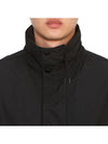 Compass Badge Jacket Black - STONE ISLAND - BALAAN 7