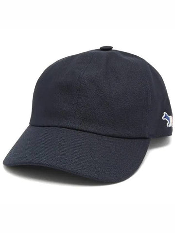 Maison Kitsune Tricolor Tricolor Fox Patch Ball Cap Hat - MAISON KITSUNE - BALAAN 1