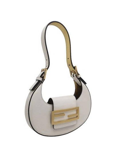 8BS065 FF Cookie Mini Ivory Hobo Shoulder Bag - FENDI - BALAAN 2