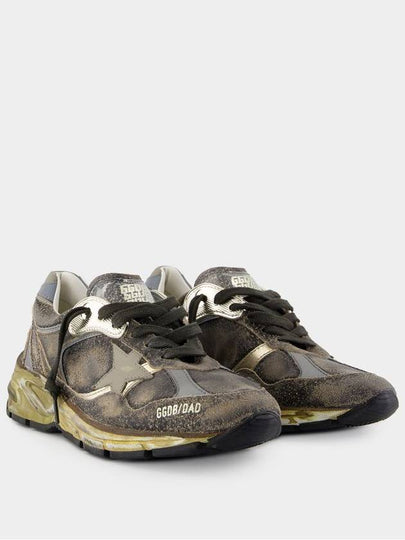 Running Dad Sneakers - Golden Goose Deluxe Brand - Leather - Black - GOLDEN GOOSE - BALAAN 2