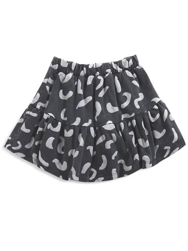 Kids All Over Fleece Skirt Black 221AC107 905 - BOBO CHOSES - BALAAN 2