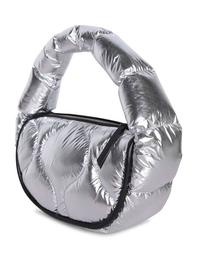 Delilah Hobo Shoulder Bag Silver - MONCLER - BALAAN 3