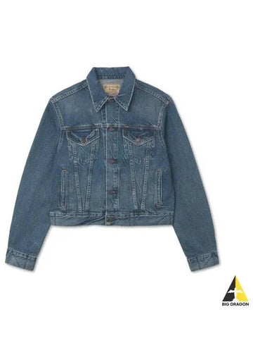 W denim trucker jacket blue - POLO RALPH LAUREN - BALAAN 1