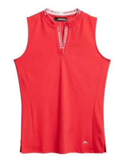 Women's Leya Sleeveless Red - J.LINDEBERG - BALAAN 2