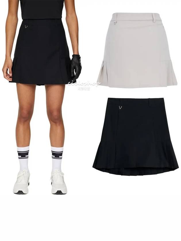 SIMINA Pleated Women s Golf Skirt GWSD11031 - J.LINDEBERG - BALAAN 1