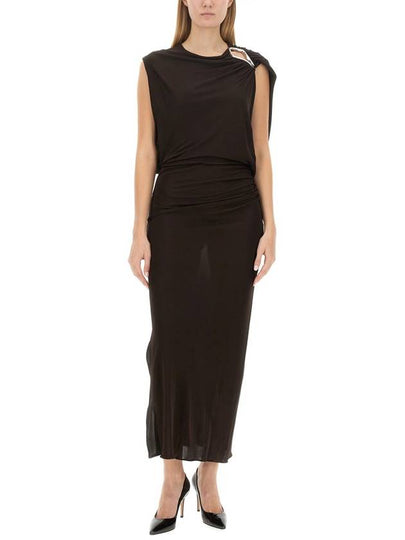 DRAPED DRESS - LANVIN - BALAAN 2