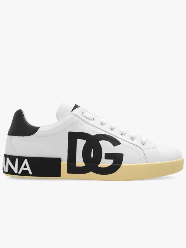 Saint Tropez Calfskin Sneakers White - DOLCE&GABBANA - BALAAN 2