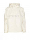 Maxi Logo Windbreaker Off White - GIVENCHY - BALAAN 1