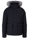 Onyx Round Island Jacket Frost Fox Fur Black - MOOSE KNUCKLES - BALAAN 1