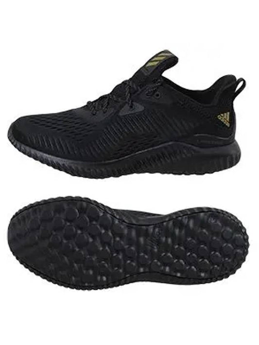 Alpha Bounce 1 Running Low Top Sneakers Black - ADIDAS - BALAAN 1