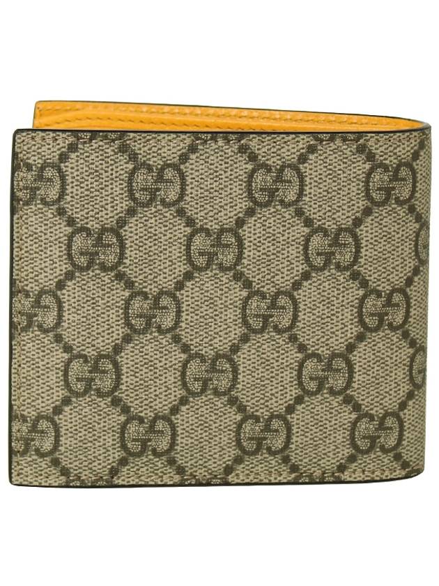 GG Supreme Neo Vintage Half Wallet Beige - GUCCI - BALAAN 3