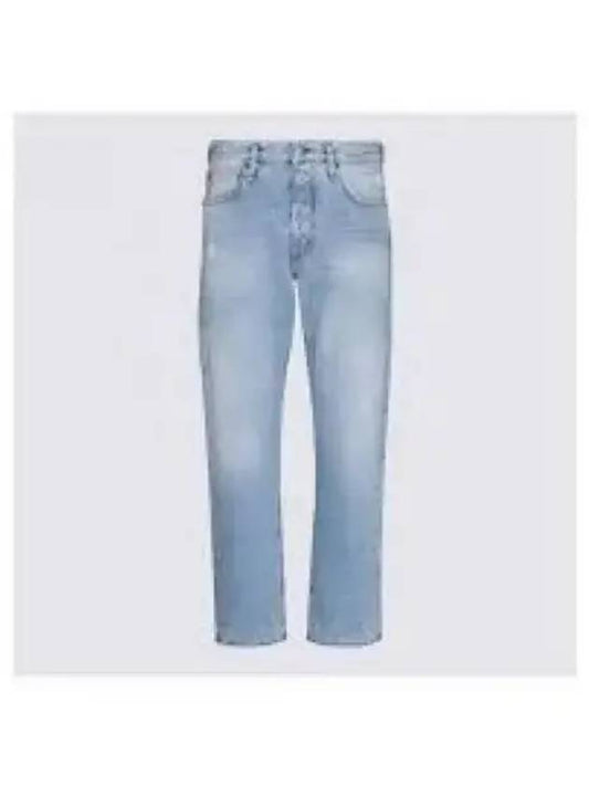 Regular Fit Cotton Jeans Light Blue - ACNE STUDIOS - BALAAN 2