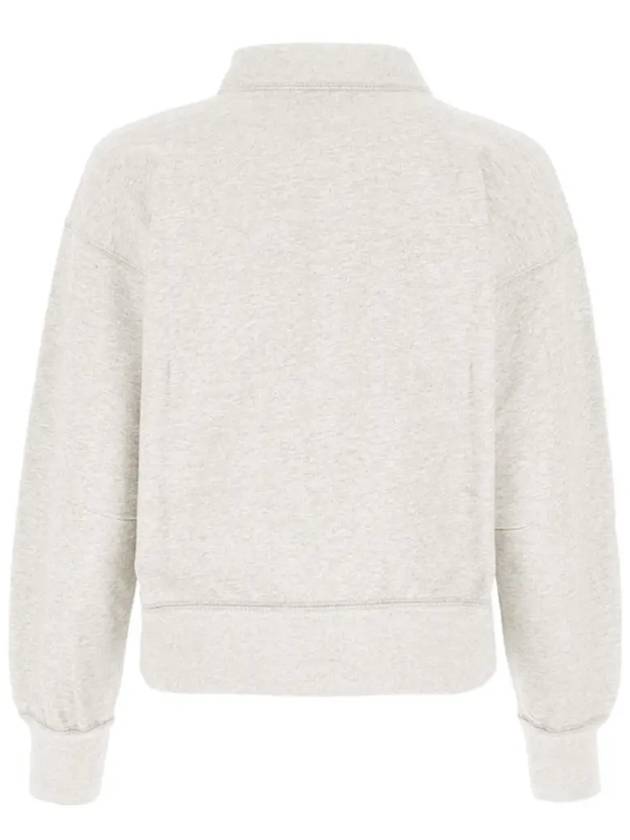 Moby Big Logo Sweatshirt Ecru - ISABEL MARANT - BALAAN 4