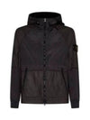 Nylon Metal Windbreake Charcoal - STONE ISLAND - BALAAN 2